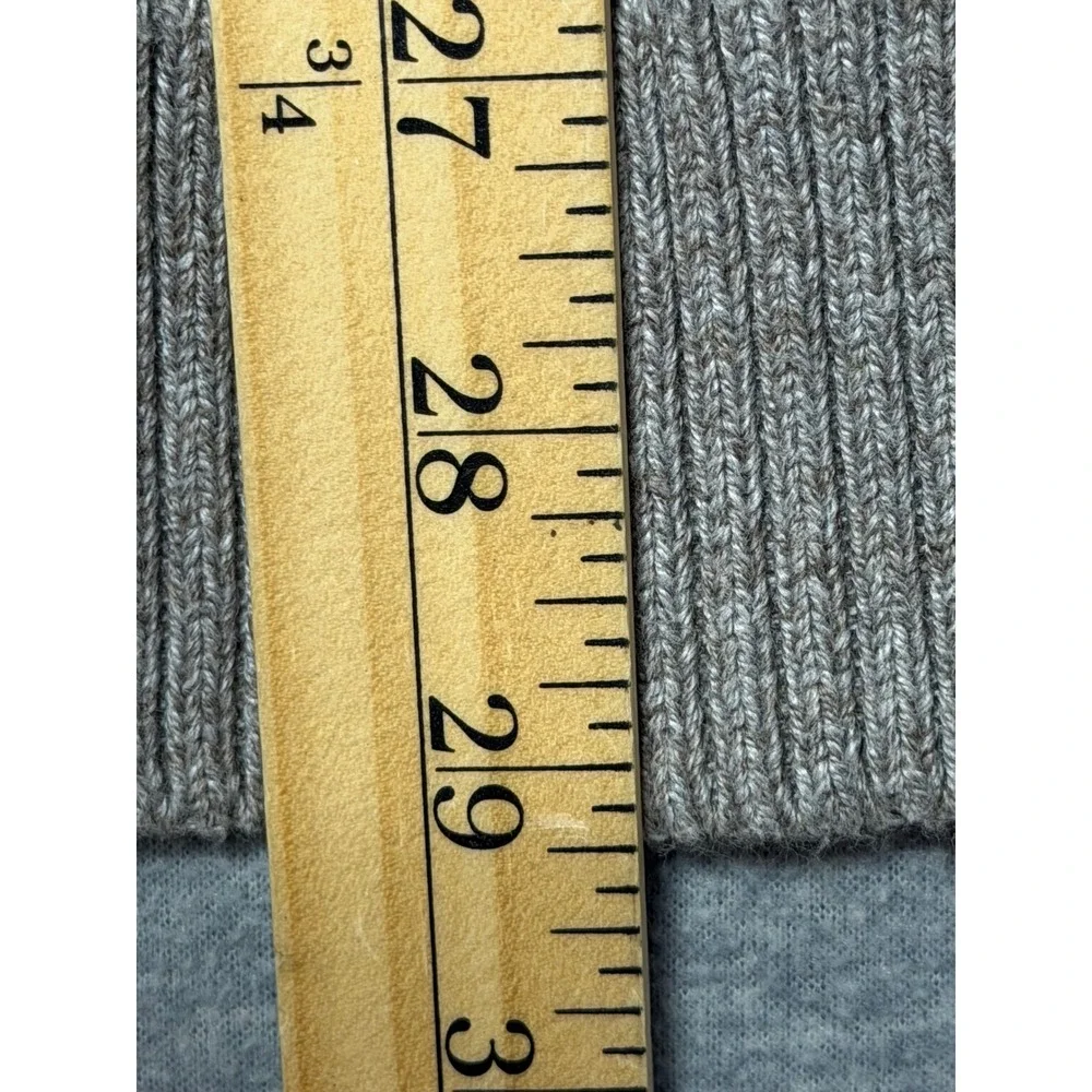 Old Navy‎ Mens Turtleneck Sweater Large Tall Brown Heathered Cotton Blend Knit